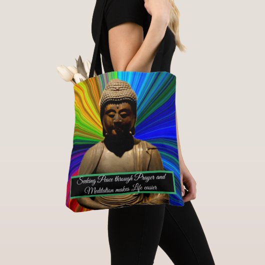 Tote Bag Bouddha en méditation (De près)
