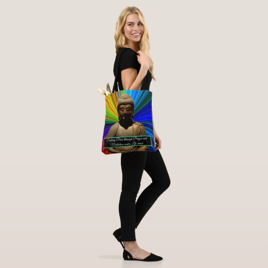 Tote Bag Bouddha en méditation (Sur le modèle)