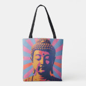 Tote Bag Bouddha Pop Art (Dos)