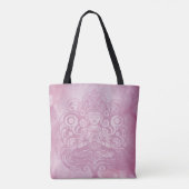 Tote Bag Bouddha rose paix (Dos)
