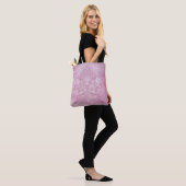 Tote Bag Bouddha rose paix (Sur le modèle)