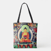 Tote Bag Bouddha Shakyamuni peinture, Himalaya - Népal (Dos)