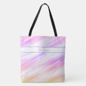 Tote Bag Boues colorées (Devant)