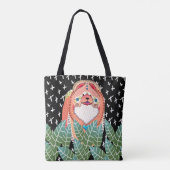 Tote Bag Bouffe fourre-tout d'abricot de SOPHIE de BINDI ou (Dos)