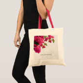 Tote Bag Bougainvilliers Floral Méditerranée Grecque (Devant (produit))