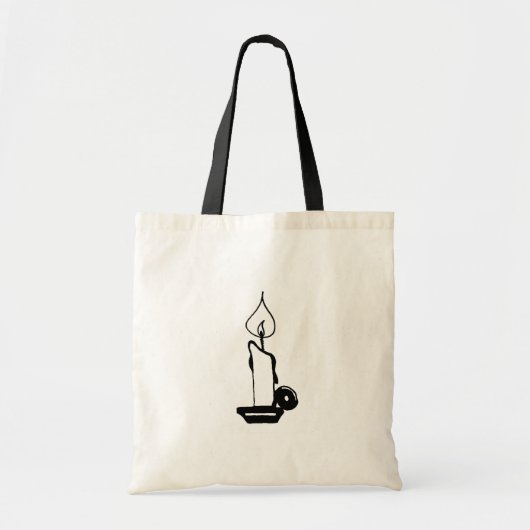Tote Bag Bougie de Lit (Devant)