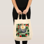 Tote Bag Bougie de Noël (Devant (produit))