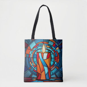 Tote Bag Bougie en verre des années 60