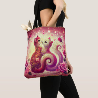 Tote Bag Bougie parfumée Pink Pussy Cats 