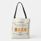 Tote Bag Boulangerie Kowalski - Bichons pour bébés (Dos)