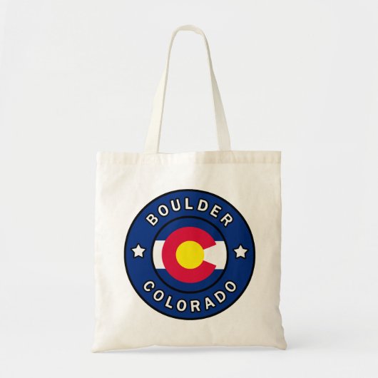Tote Bag Boulder Colorado (Devant)