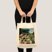 Tote Bag Boule contagieuse de test maison (Devant (produit))