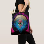 Tote Bag Boule de cristal avec oeil (De près)