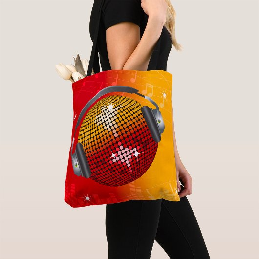Tote Bag Boule de disco scintillante