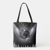 Tote Bag Boule Disco Avec Ailes (Dos)
