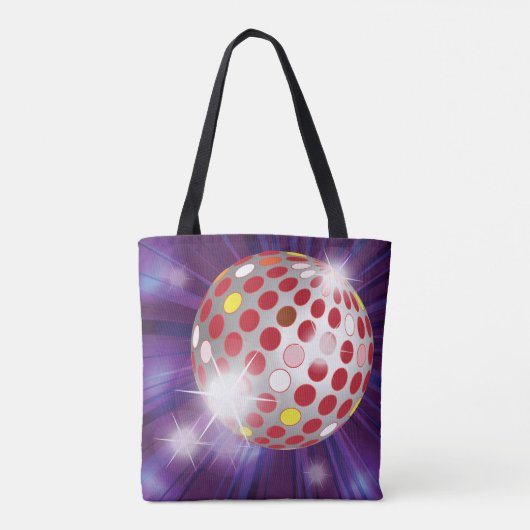 Tote Bag Boule Red Disco (Dos)