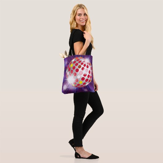 Tote Bag Boule Red Disco