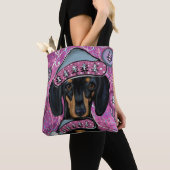 Tote Bag Bouledogue allemand (De près)