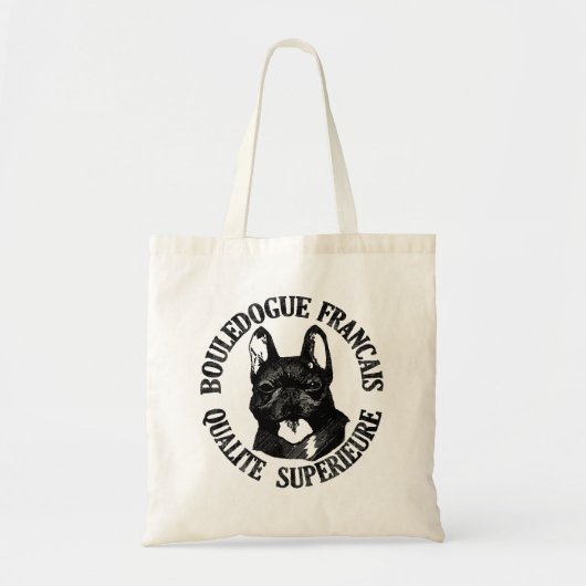 Tote Bag Bouledogue Francais (Devant)