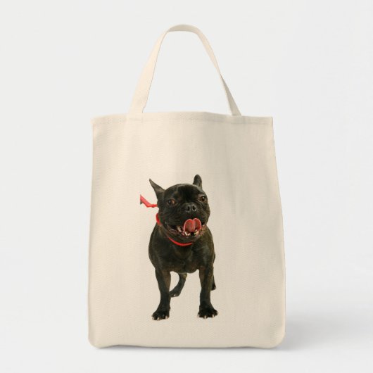 Tote Bag Bouledogue français (Devant)