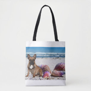 Tote Bag Bouledogue français été Bouledogue Français