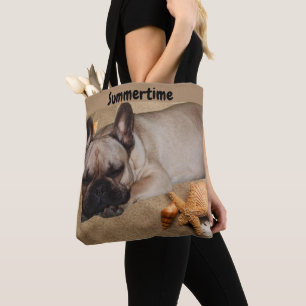 Tote Bag Bouledogue français loisirs Bouledogue Français