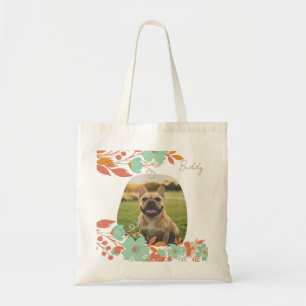 Tote Bag Bouledogue français personnalisé Photo & Nom Frenc
