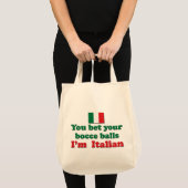 Tote Bag Boules de Bocce d'Italien (Devant (produit))