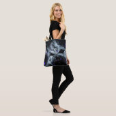 Tote Bag Boules Disco : Atmosphère Fête (Sur le modèle)