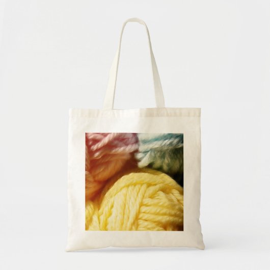 Tote Bag Boules molles de fil (Devant)