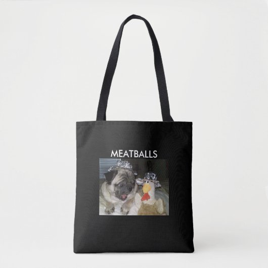 TOTE BAG BOULETTES DE VIANDE (Devant)