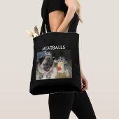 TOTE BAG BOULETTES DE VIANDE (De près)