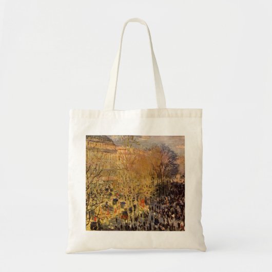 Tote Bag Boulevard des Capucines par Claude Monet, Art nouv (Devant)