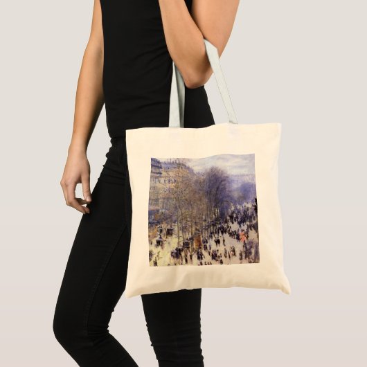 Tote Bag Boulevard des Capucines par Claude Monet, Art nouv (Devant (produit))