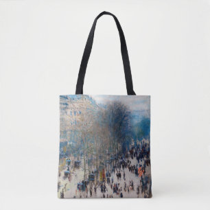 Tote Bag Boulevard Paris, Claude Monet