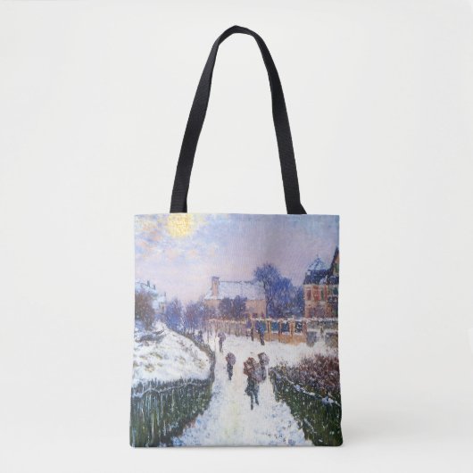 Tote Bag Boulevard Saint Denis Argenteuil de Claude Monet (Devant)