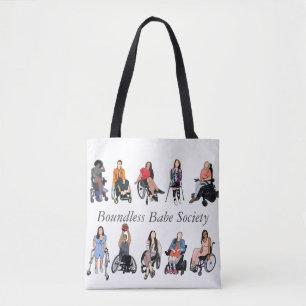 Tote Bag Boundless Babe Society fourre-tout