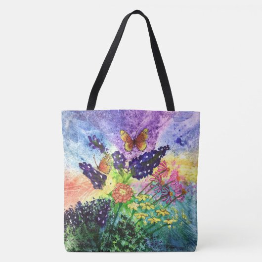 Tote Bag Bouquet de Bluebonnet (Devant)