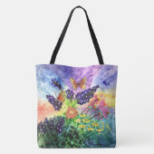 Tote Bag Bouquet de Bluebonnet (Dos)