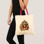 Tote Bag Bouquet de crânes (Devant (produit))