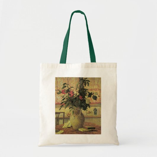 Tote Bag Bouquet de fleurs à la fenêtre par Maxine Maufra (Devant)