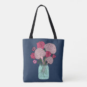 Tote Bag Bouquet de fleurs cérébrales (Dos)