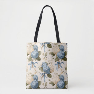 Tote Bag Bouquet de Hortensias Vintage