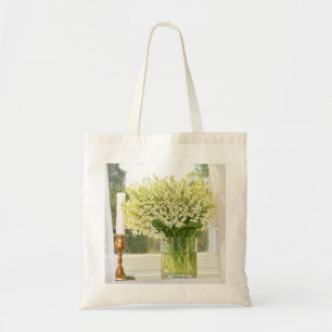 Tote Bag Bouquet de lys de fleurs printanières de la vallée