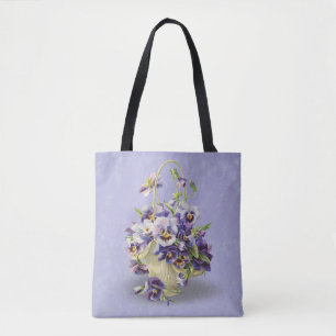 Tote Bag bouquet de panier à sanses