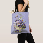 Tote Bag bouquet de panier à sanses (De près)