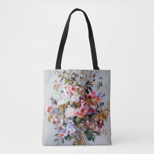 Tote Bag Bouquet de Roses, Renoir (Devant)