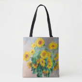 Tote Bag Bouquet de tournesols Claude Monet (Devant)