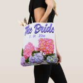 Tote Bag Bouquet d'hortensias, pour la mariée (De près)
