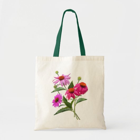 Tote Bag Bouquet Echinacea (Devant)
